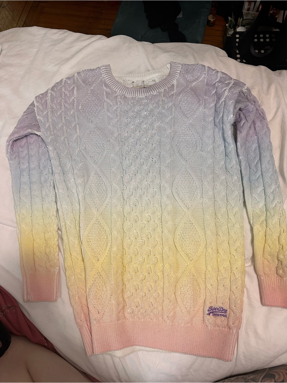 Superdry Knit Tie-Dye Sweater XS